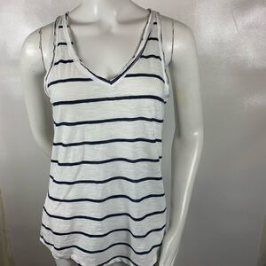3FOR$20 Black and White Sleeveless Top Size:M